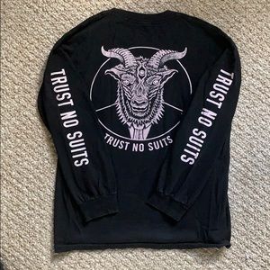 Sketchy Tank Trust No Suits Long Sleeve